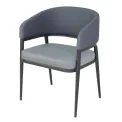 Bolero Meridian Interior Chairs - Stone Blue (2 Pack) - Image 1