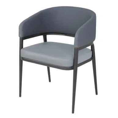 Bolero Meridian Interior Chairs - Stone Blue (2 Pack)