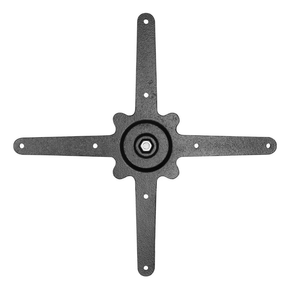 Bolero Black Cast Iron Table Base 720x420mm - Image 4