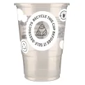 eGreen Printed 2-in-1 Flexy Half-pint Glasses CE Marked (1000 Pack) - Image 1