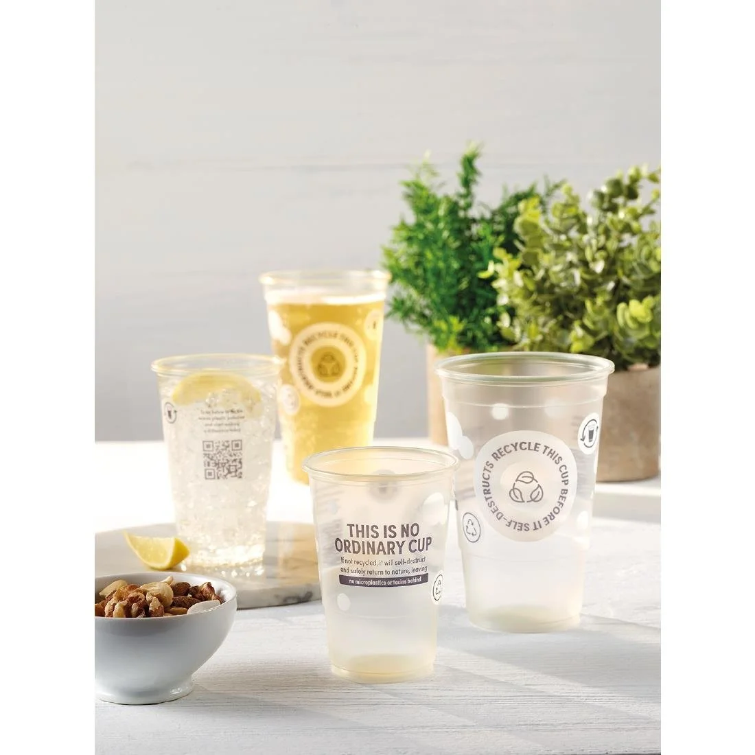 eGreen 2-in-1 Flexy Pint to Brim Glasses CE Marked (1000 Pack) - Image 2