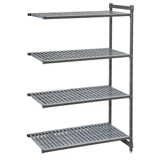 Cambro Camshelving Basics Plus Add-On Unit 4 Tier With Vented Shelves 1830(H) x 460(D)mm