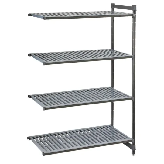 Cambro Camshelving Basics Plus Add-On Unit 4 Tier With Vented Shelves 1830(H) x 610(D)mm