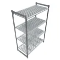 Cambro Camshelving Basics Plus 4 Tier Shelving Starter Unit 1630 x 610mm - Image 2