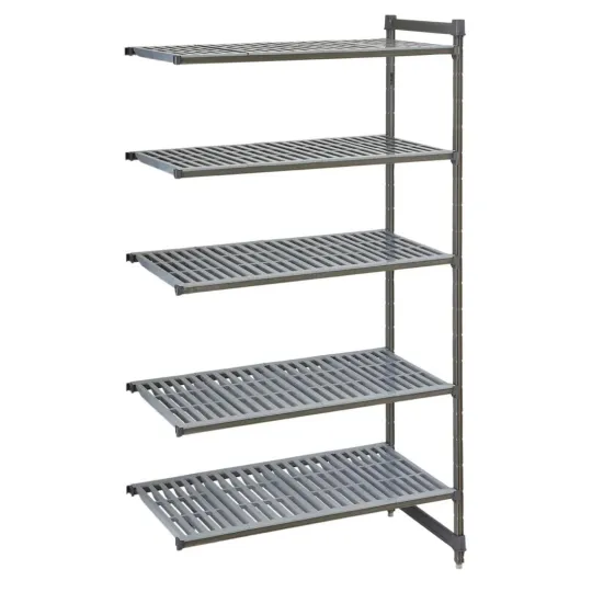 Cambro Camshelving Basics Plus Add-On Unit 5 Tier With Vented Shelves 2140H x 610D mm