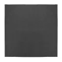 Olympia Linen Table Napkin Black 400x400mm (12 Pack) - Image 1