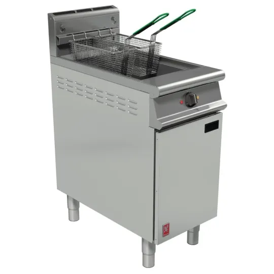 Falcon Dominator Plus Free Standing Gas Fryer with Fryer Angel G3840X
