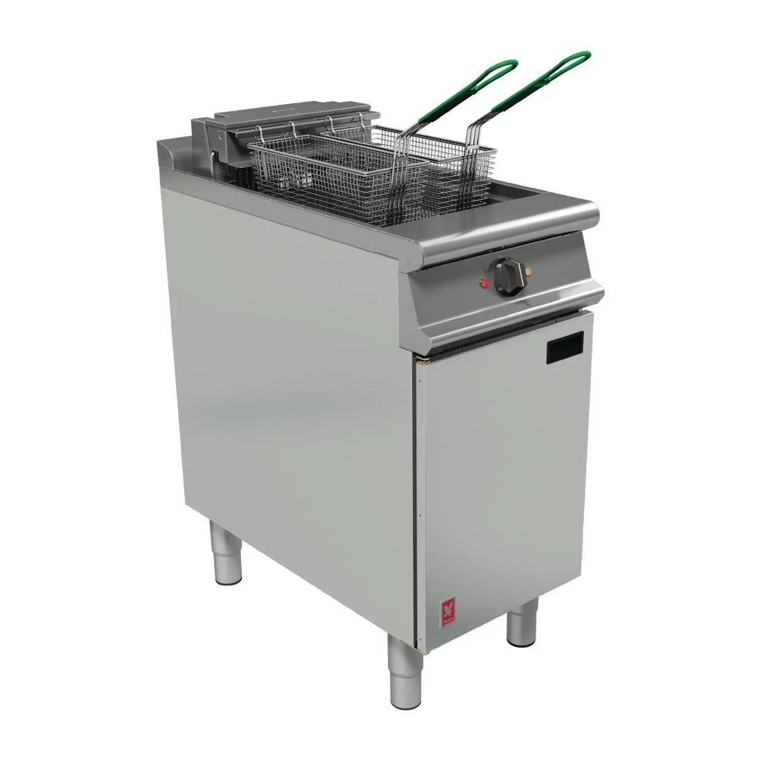 Falcon Dominator Plus Free Standing Electric Filtration Fryer with Fryer Angel E3840FX