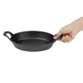 Olympia Cast Iron Oval Eared Dish 220x150mm - Image 2