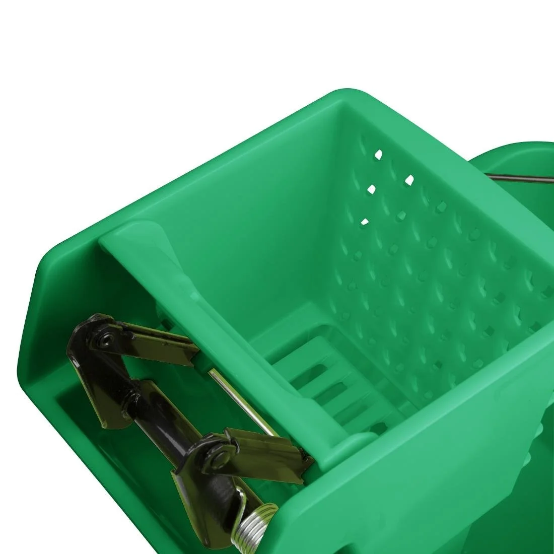Jantex 25Ltr Mop Bucket with Foot Pedal Release Green - Image 5