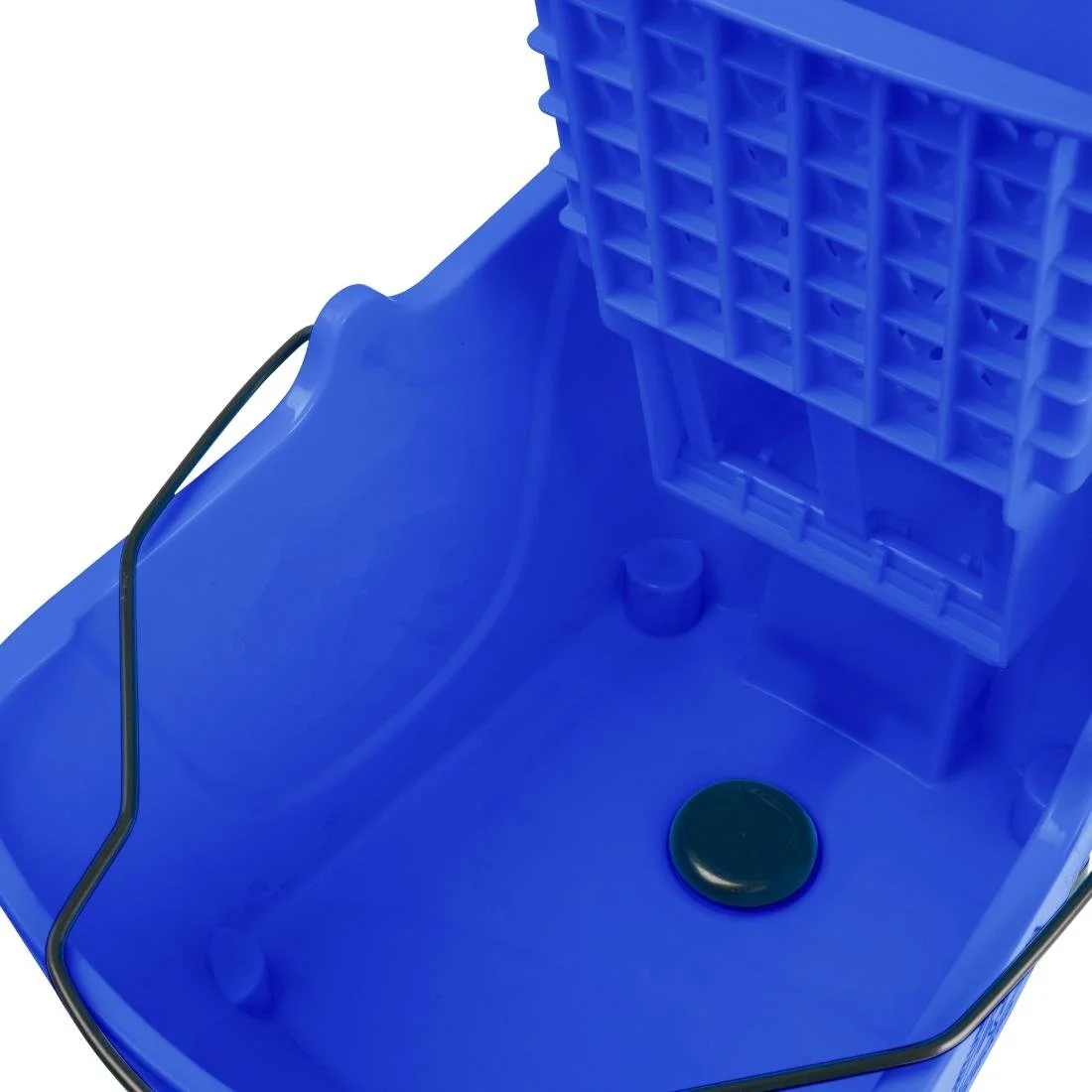 Jantex 25Ltr Mop Bucket with Foot Pedal Release Blue - Image 4