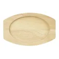 Olympia Cast Iron Oval Eared Dish Hevea Board 230x135mm - Image 3