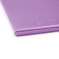 Hygiplas High Density Antibacterial Purple Chopping Board 450x305x10mm - Image 3
