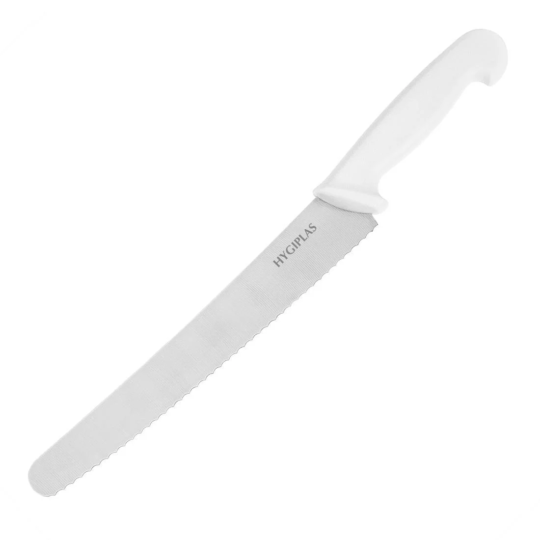 Hygiplas Serrated Pastry Knife White 25.4cm - Image 1