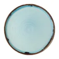 Dudson Harvest Walled Plates Turquoise 210mm (6 Pack) - Image 1