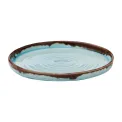 Dudson Harvest Walled Plates Turquoise 210mm (6 Pack) - Image 2