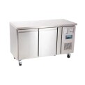 Polar 2 Door Counter Fridge 228Ltr