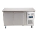 Polar 2 Door Counter Fridge 228Ltr