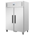 Polar Double Door Fridge Stainless Steel 1200Ltr
