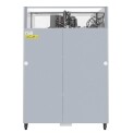 Polar Double Door Freezer Stainless Steel 1200Ltr