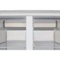 Polar Double Door Freezer Stainless Steel 1200Ltr