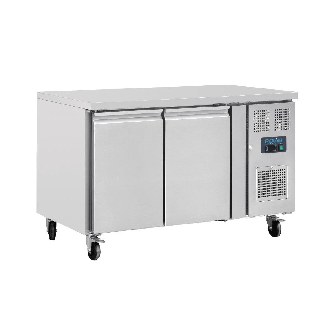 Polar U-Series Double Door Counter Fridge 282Ltr - Image 1