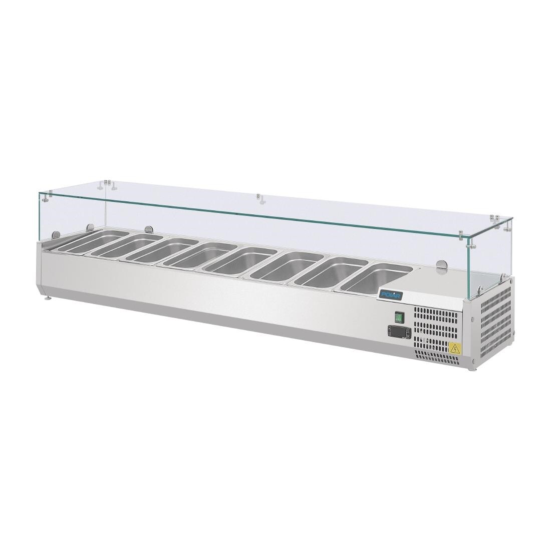 Polar Refrigerated Countertop Servery Prep Unit 8x 1/4GN