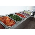 Polar Refrigerated Pizza and Salad Prep Counter 368Ltr
