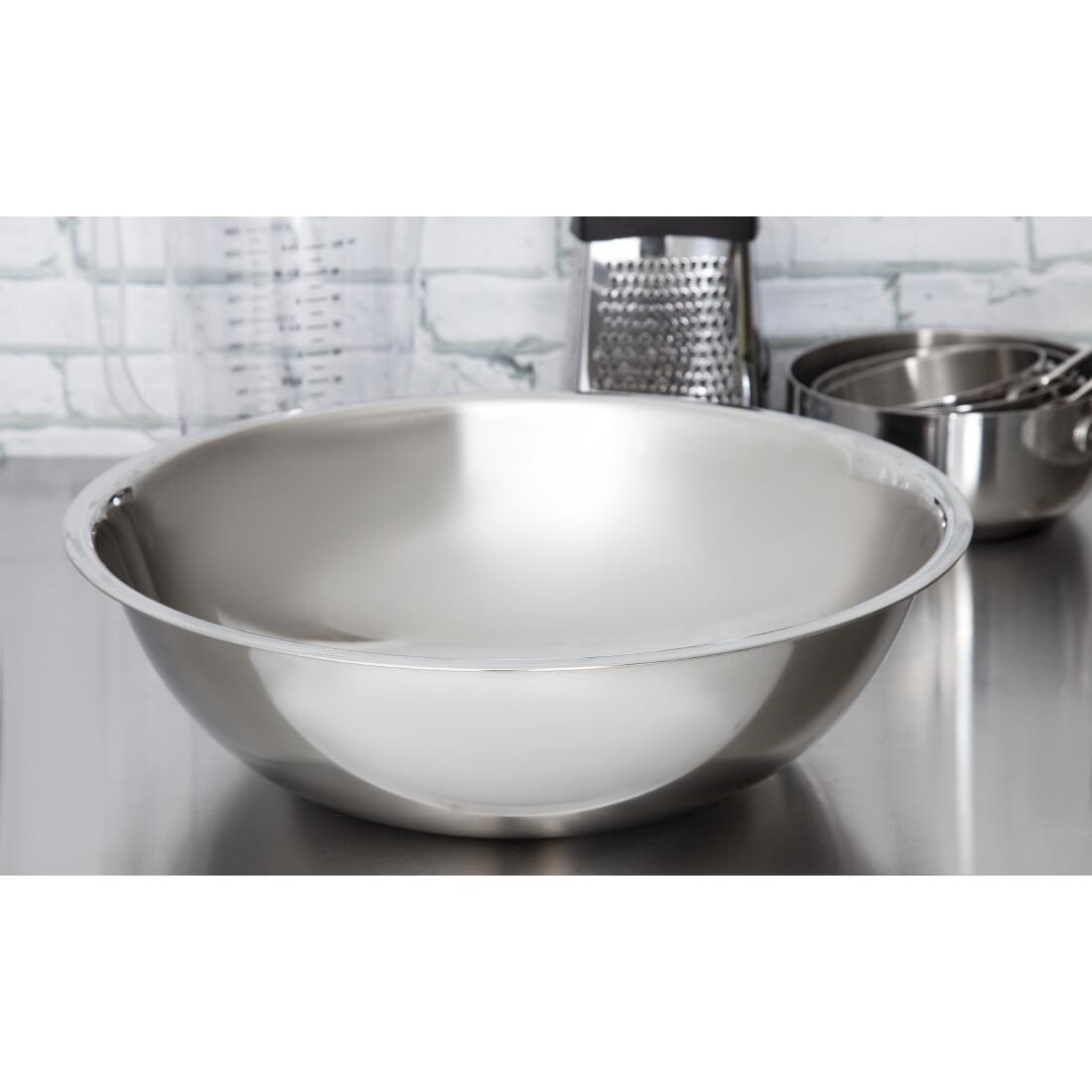 Vogue Stainless Steel Mixing Bowl 12Ltr