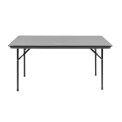 Bolero ABS Folding Banquet Rectangular Table 5ft