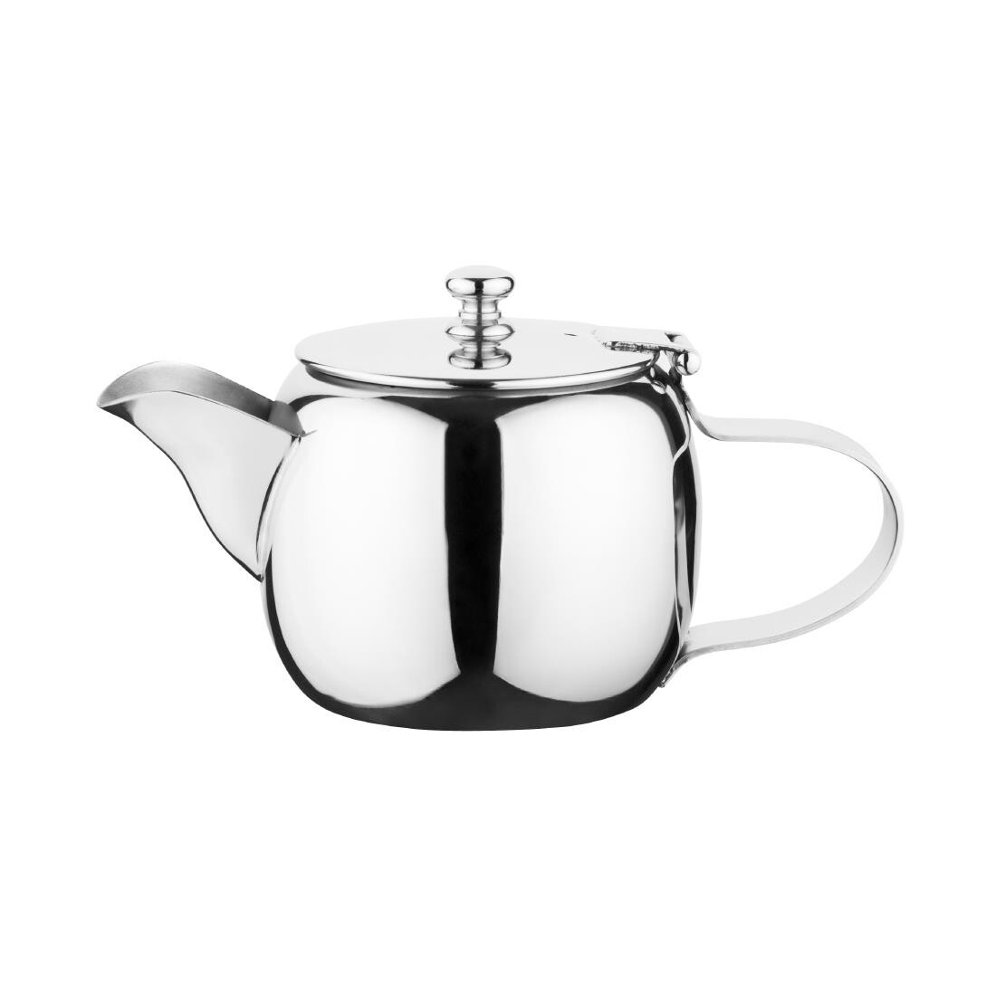Olympia Non-Drip Teapot Stainless Steel 15oz