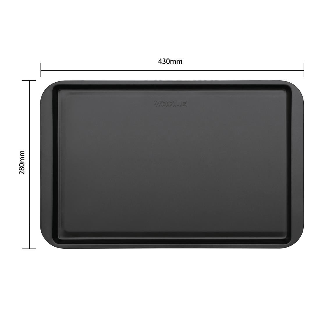 Vogue Non Stick Baking Tray Medium