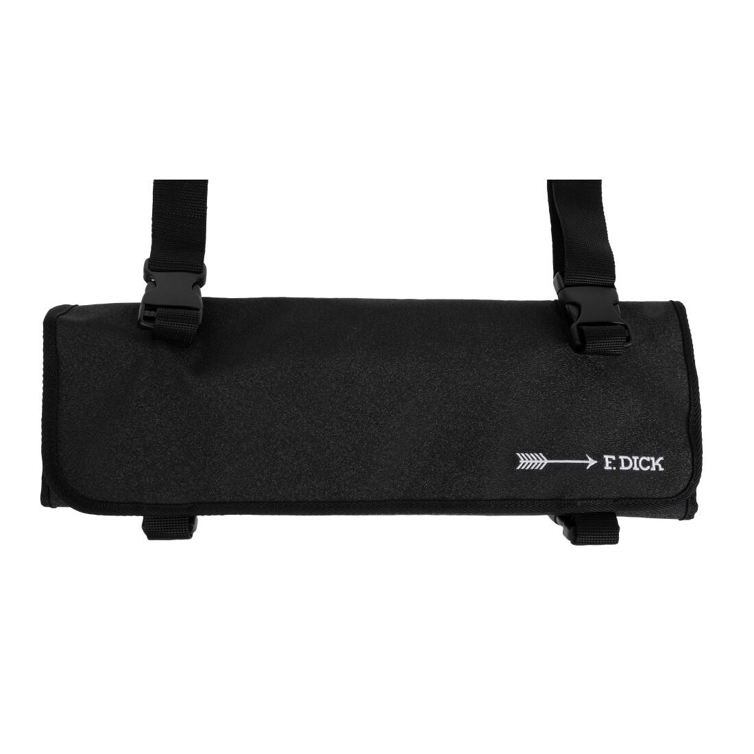 Dick Black Textile Roll Bag and Strap 11 Slots
