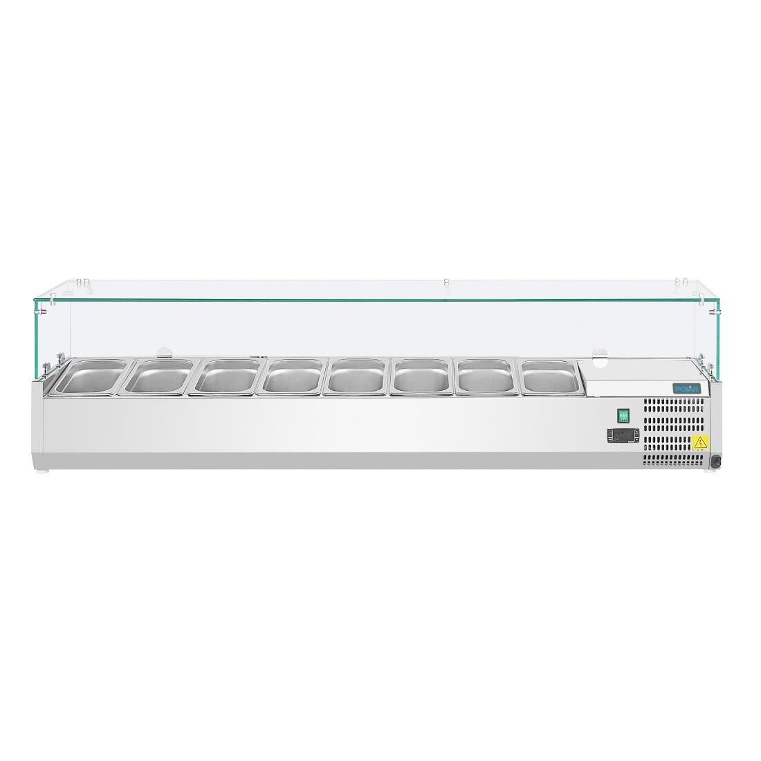 Polar Refrigerated Servery Topper 8x 1/3GN