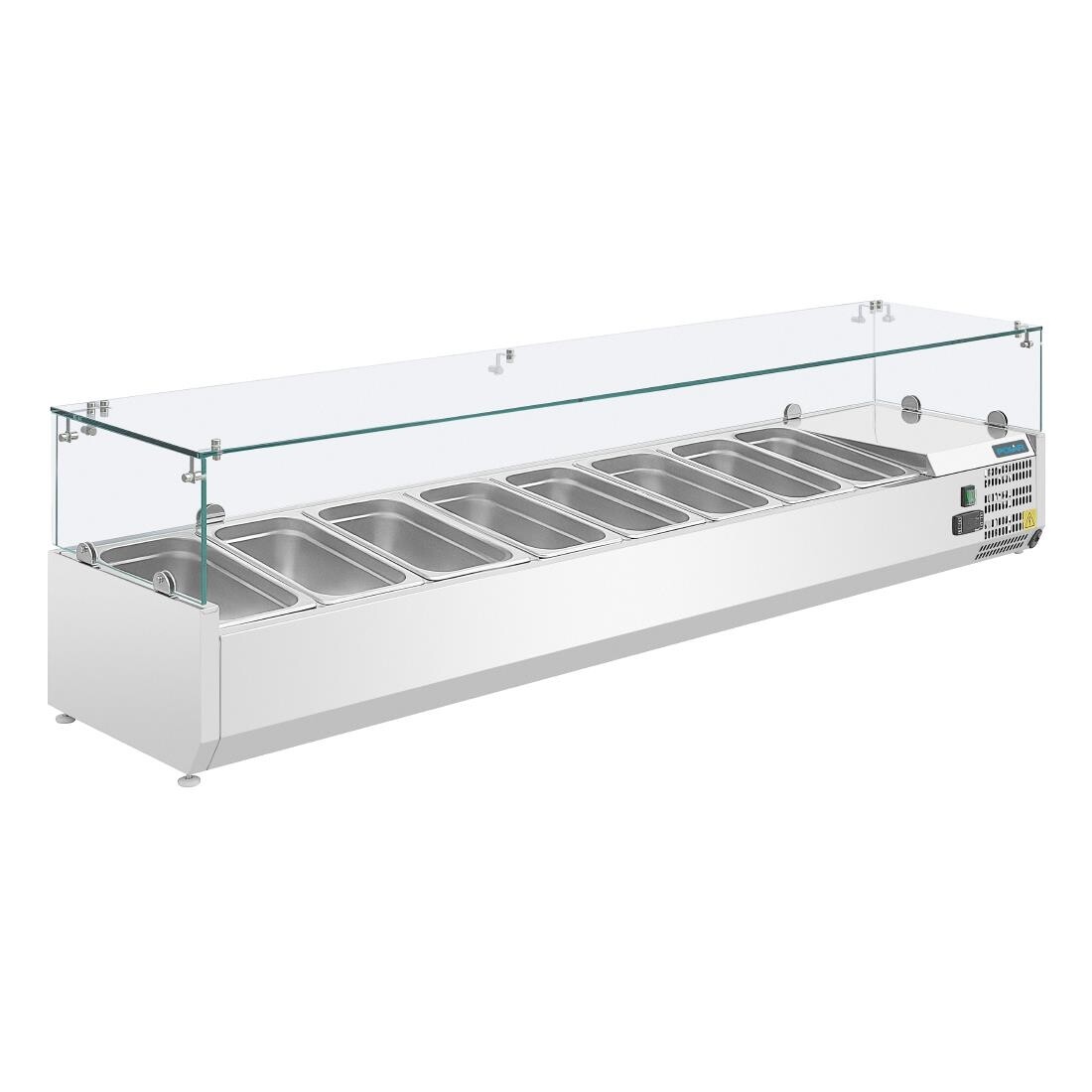 Polar Refrigerated Servery Topper 8x 1/3GN