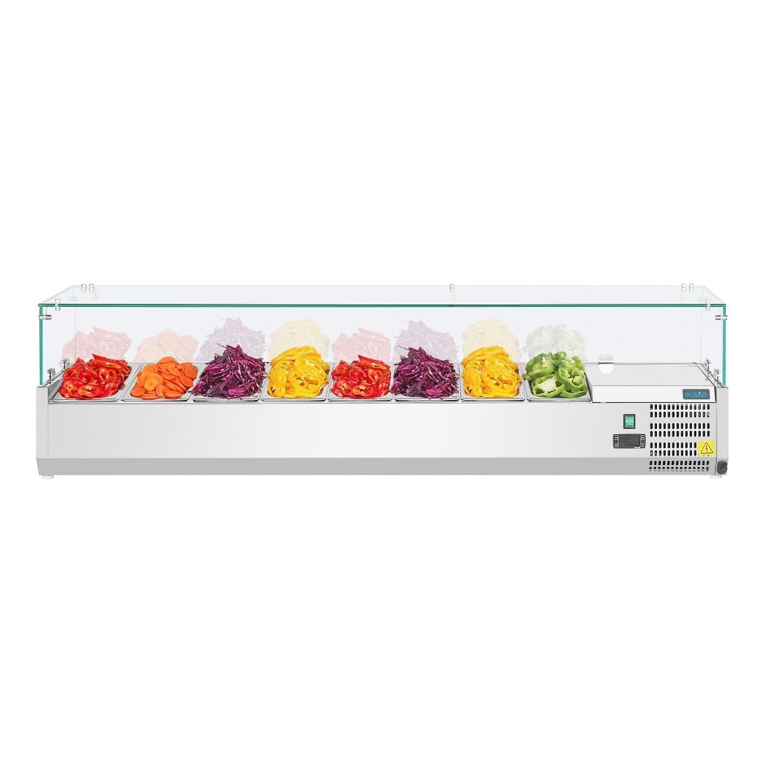 Polar Refrigerated Servery Topper 8x 1/3GN