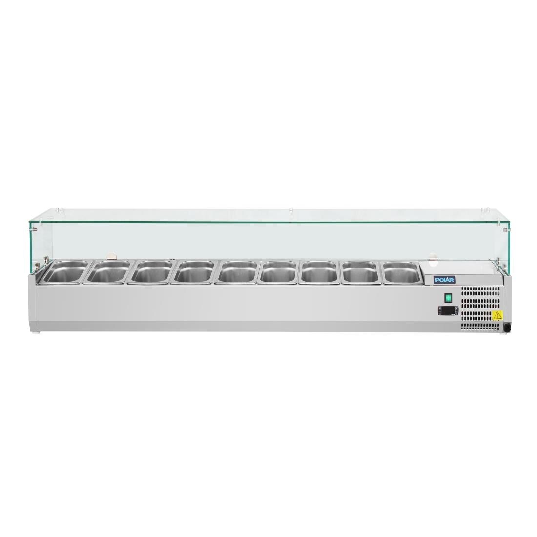 Polar Refrigerated Servery Topper 9x 1/3GN