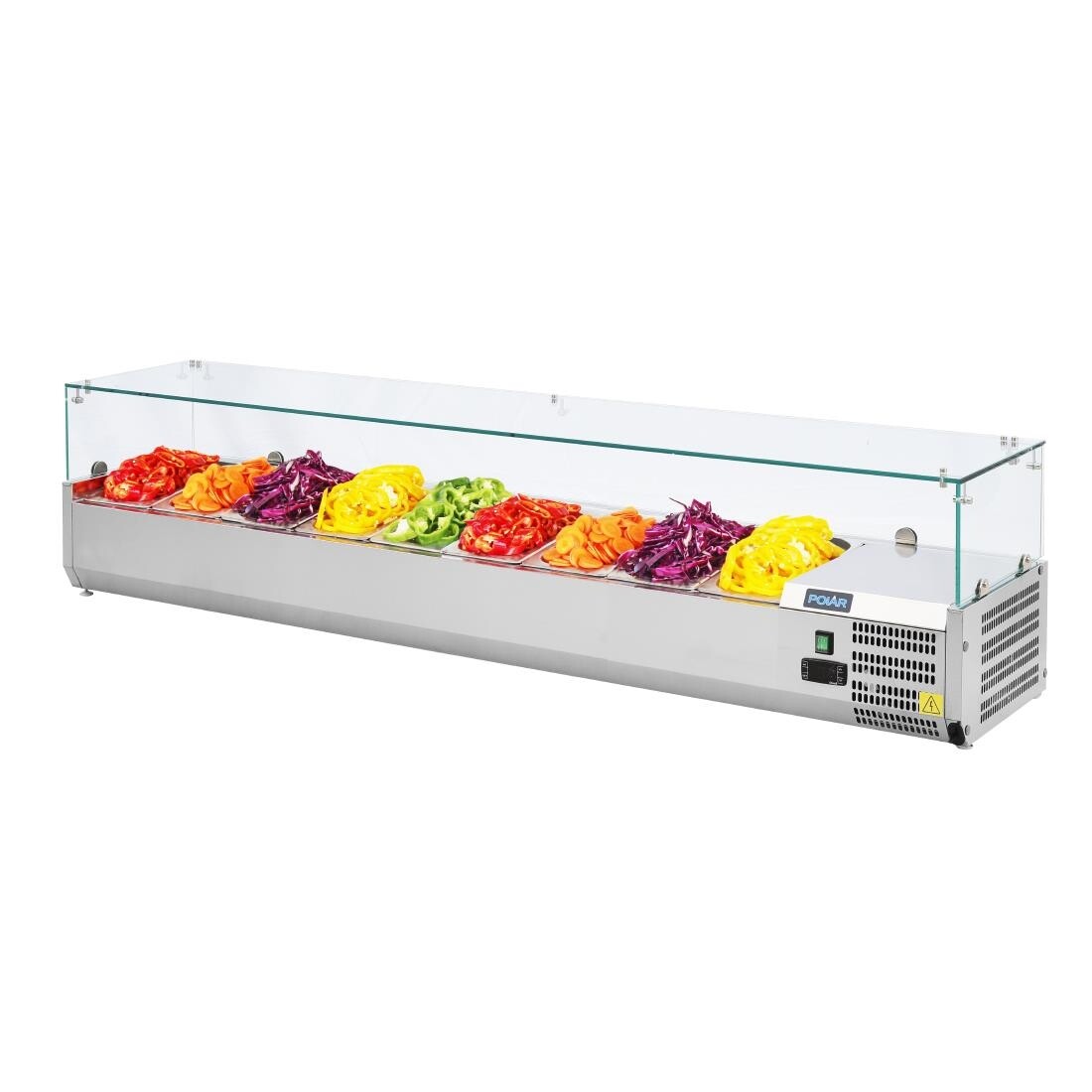 Polar Refrigerated Servery Topper 9x 1/3GN