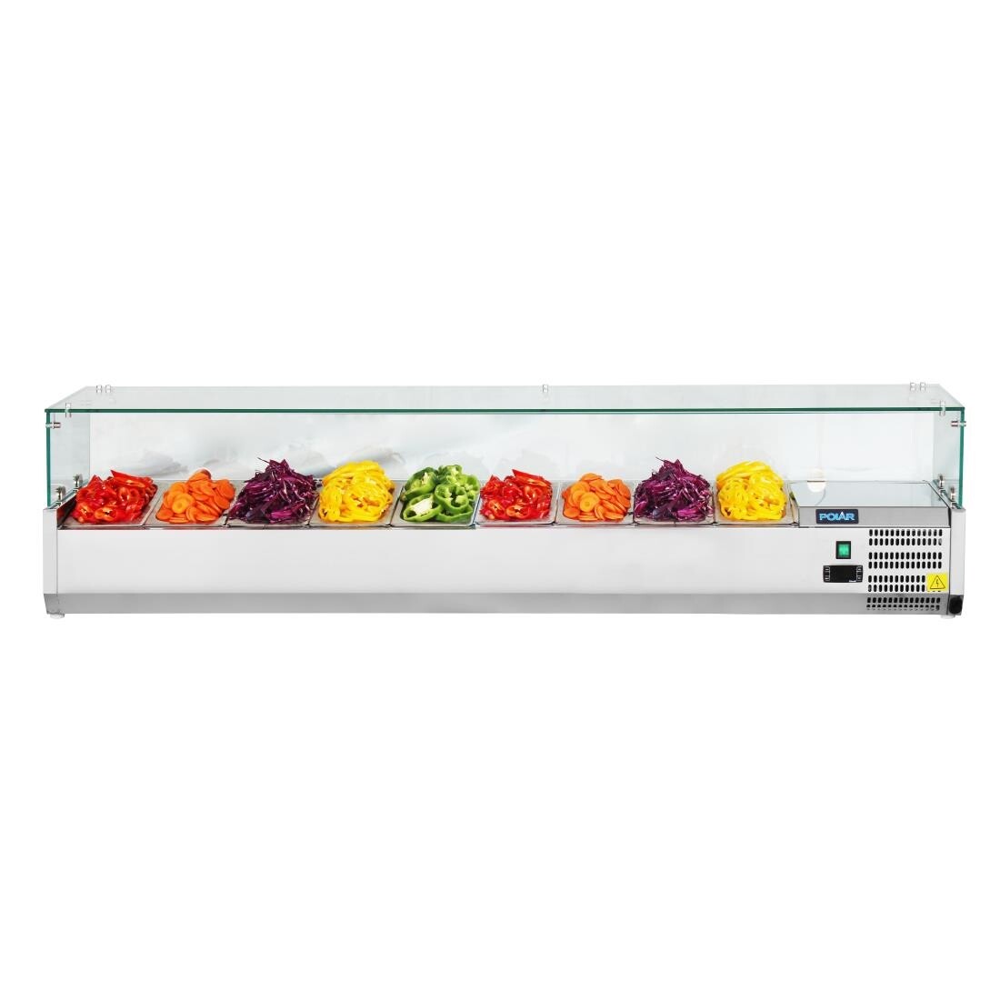 Polar Refrigerated Servery Topper 9x 1/3GN