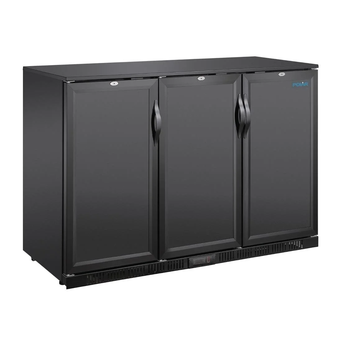 Polar G-series 850mm Triple Door Back Bar Cooler Solid Door 320 Ltr - Image 4