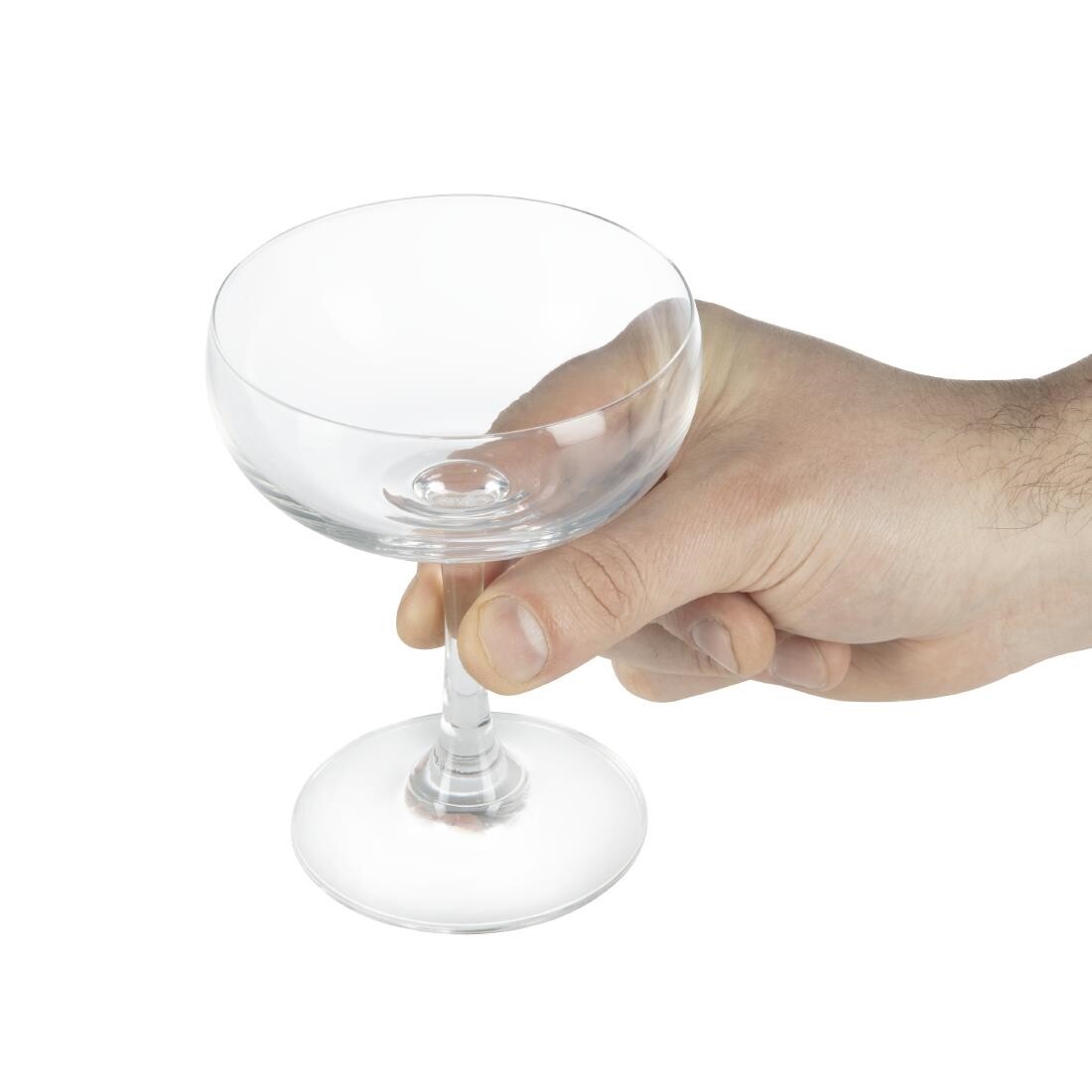 Olympia Bar Collection Crystal Champagne Saucers 220ml