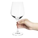 Olympia Chime Crystal Wine Glasses 620ml