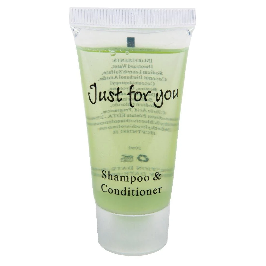 Just For You Shampoo and Conditioner 20ml (500 Pack) - Image 1