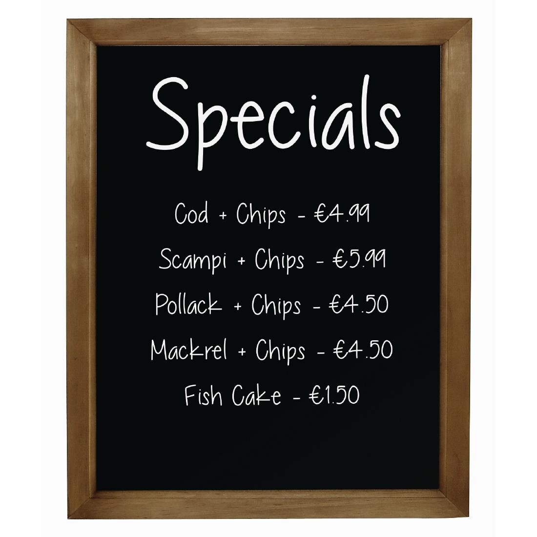Olympia Wall Mounted Chalkboard 600 x 800mm
