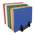 Hygiplas Black Plastic Chopping Board Rack Large