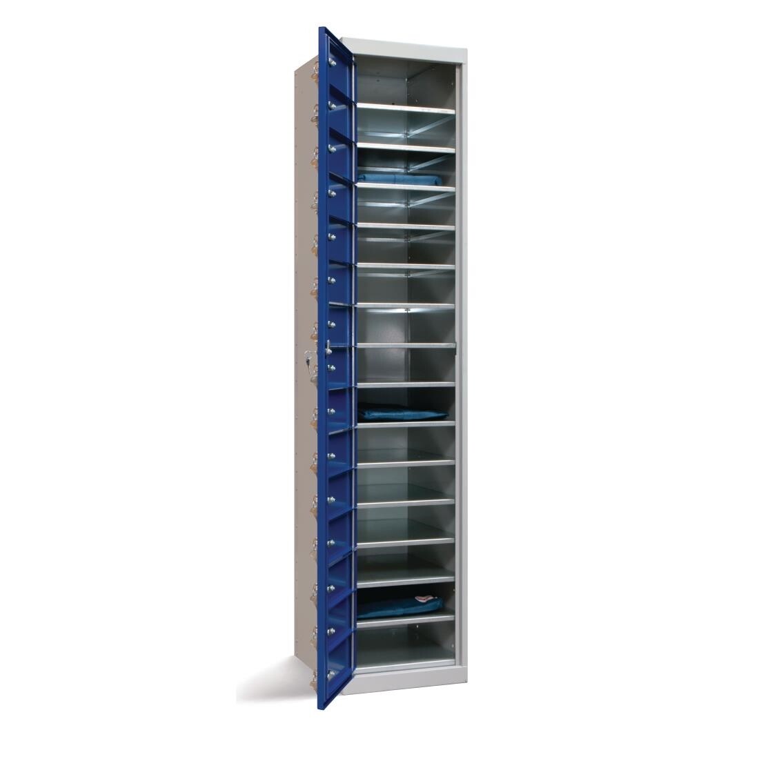 Garment 15 Door Dispensing Locker Flat Top