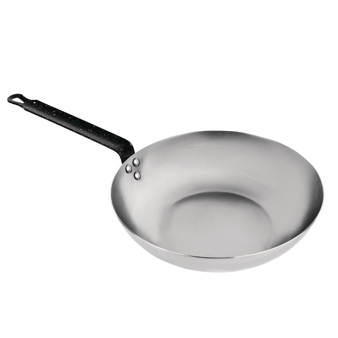 Vogue Black Iron Wok 280mm