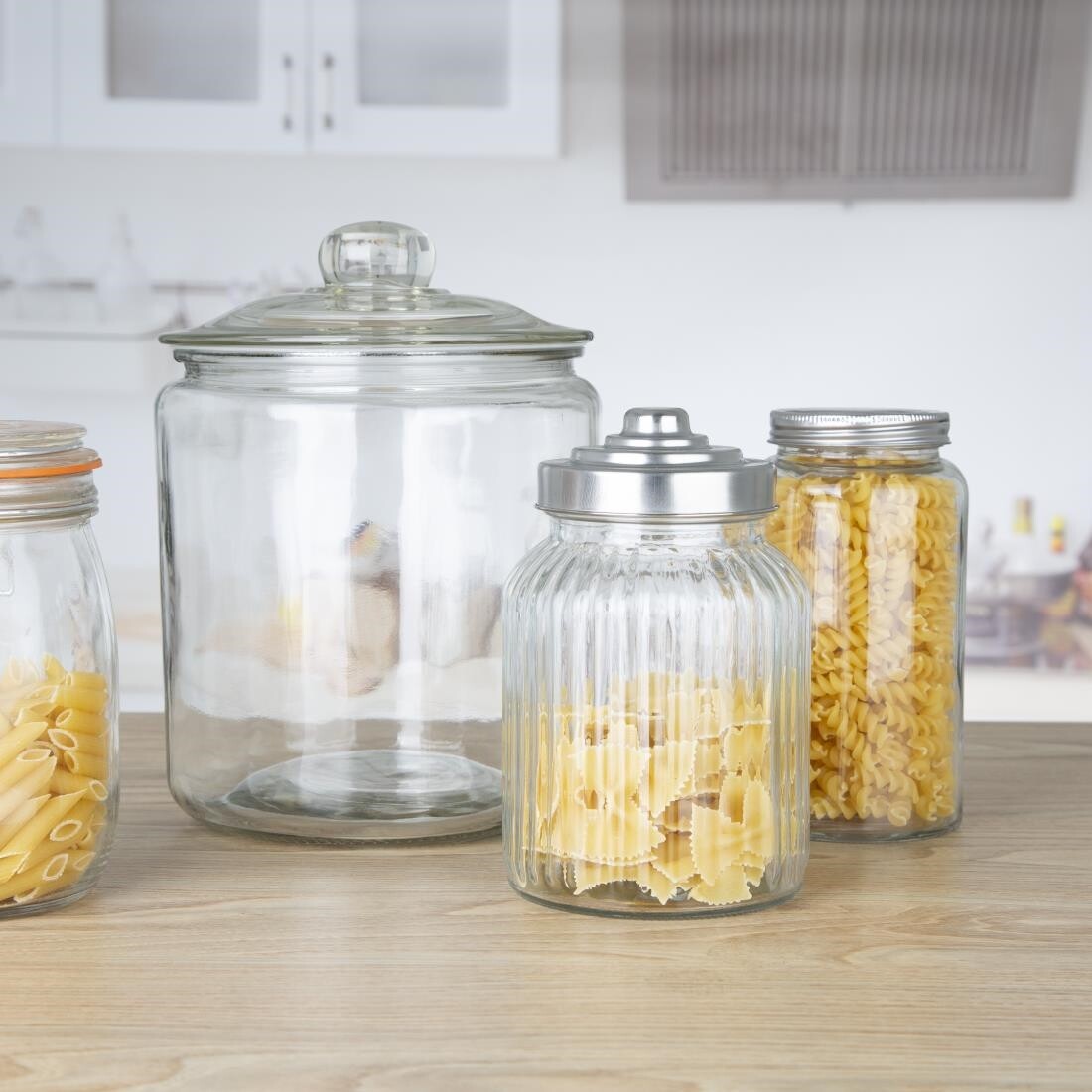 Olympia Biscotti Jar