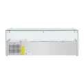 Polar G-Series Countertop Prep Fridge 4x GN 1/3 & 1x 1/2GN - Image 4