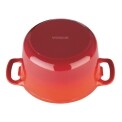 Vogue Red Round Casserole Dish 4Ltr
